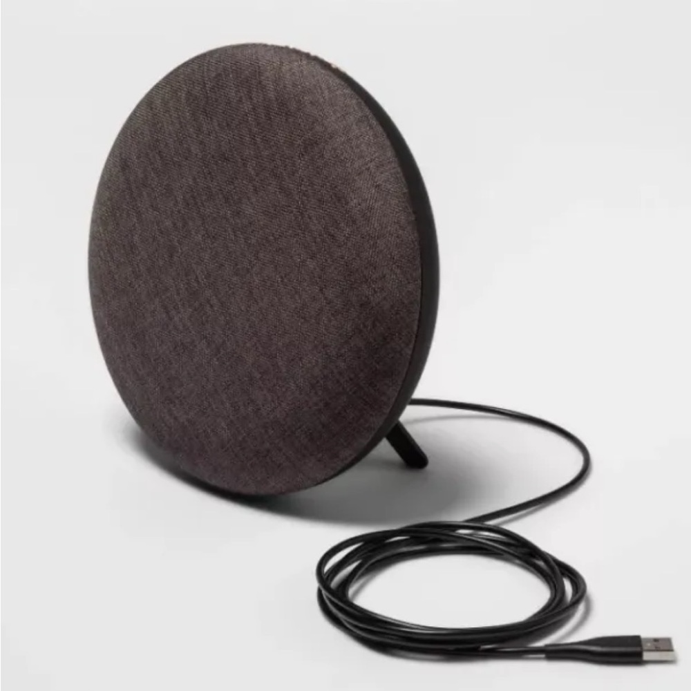 Heyday Round Bluetooth Speaker - Black NEW
